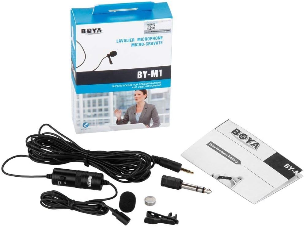 Boya By-m1 Professional Collar Microphone Boya By-m1 Professional Collar Microphone